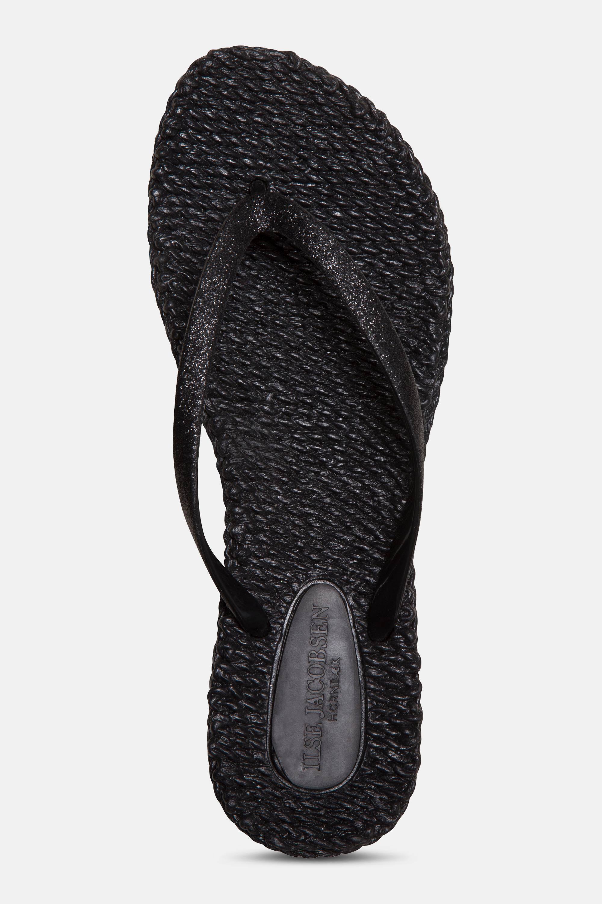 Tongs Glitter - Black